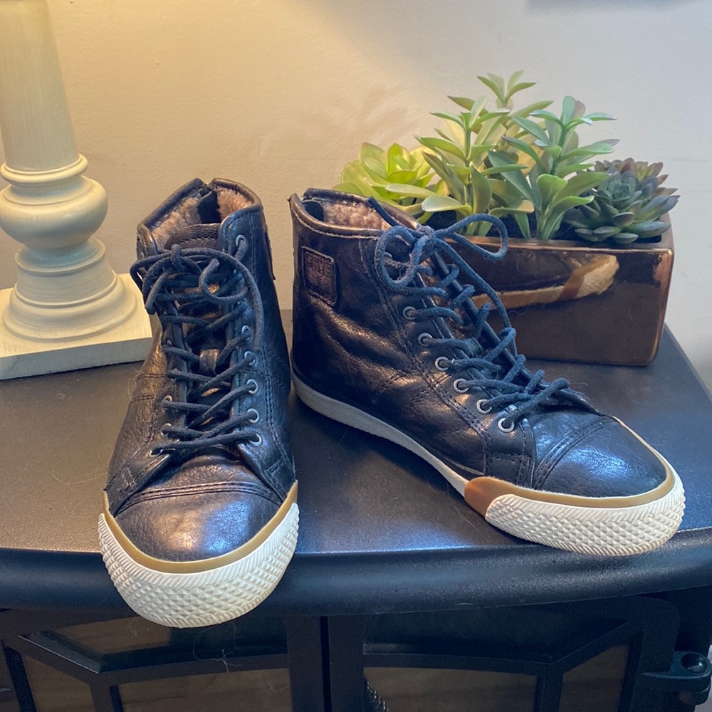 Frye Greene Shearling Lined Sneakers